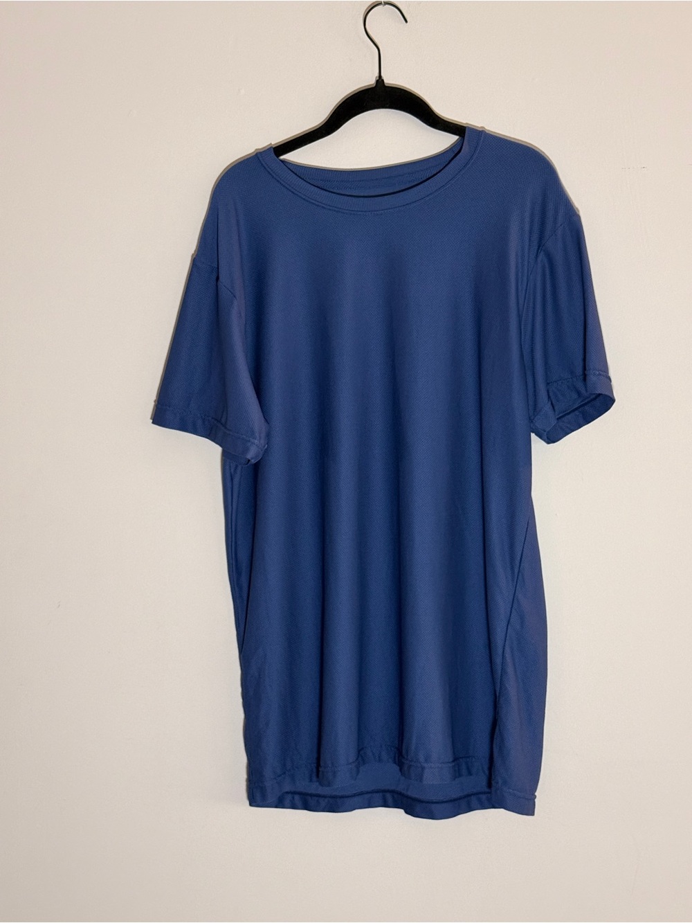 Duluth Trading Co Blue Performance Short Sleeve Crew T-Shirt